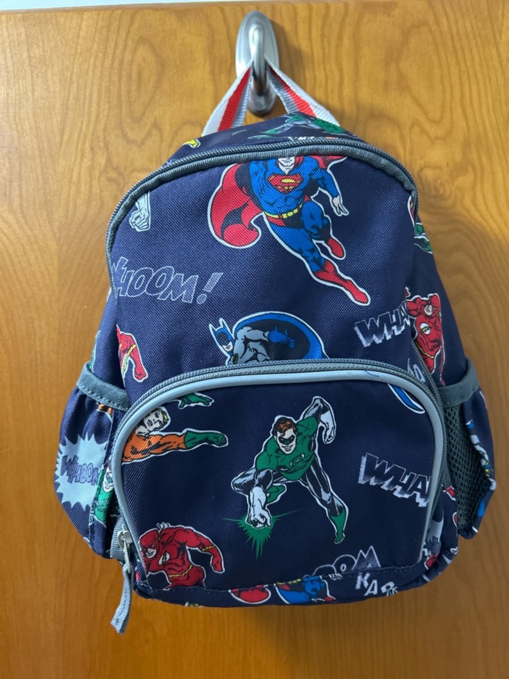 Pottery Barn Kids Kids Navy DC Superheroes Mini Backpack - Multicolor